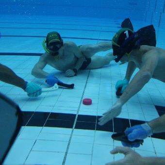 Underwater Hockey at HBF Stadium