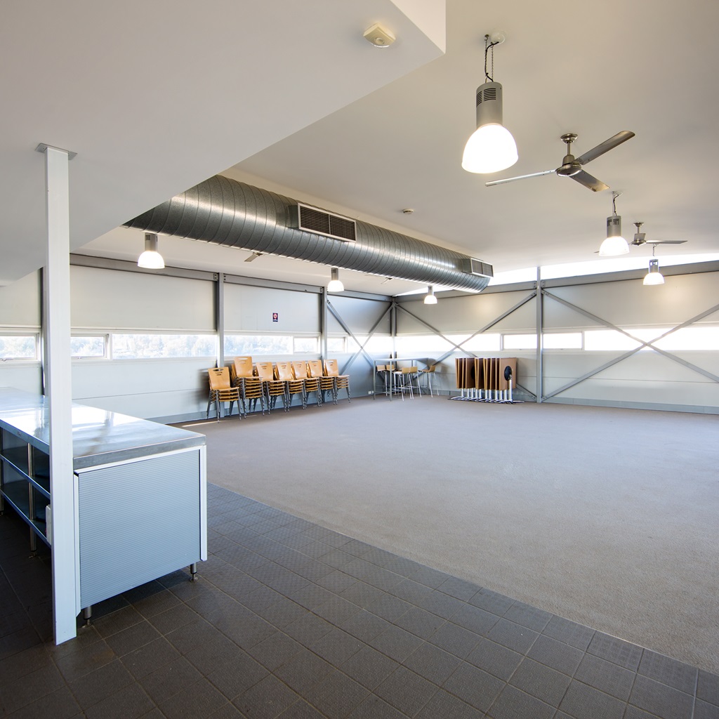 A photo of the kitchen and bar facilities in the function room